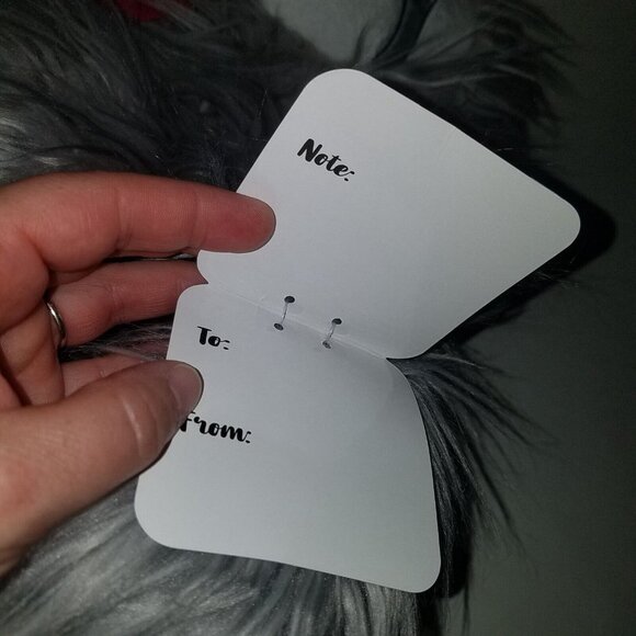 Kellytoy Gray Furry Sloth Plush Valentines Day XOXO Stuffed Animal Toy Gift wTAG - Picture 13 of 15